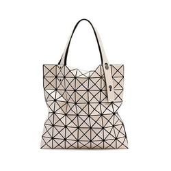 ISSEY MIYAKE 三宅一生 Baobao Issey Miyake 7*7格单肩亮面手提包