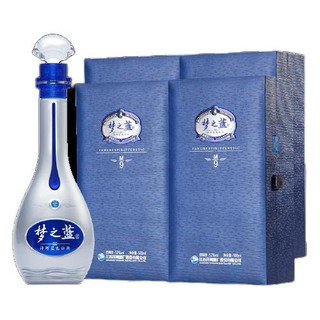 YANGHE 洋河 梦之蓝 蓝色经典 M9 52%vol 浓香型白酒 500ml*4瓶 整箱装