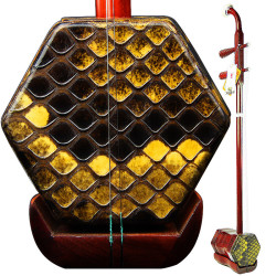 颂音坊 二胡乐器小叶紫檀二胡琴专业演奏收藏苏州胡琴 龙纹款