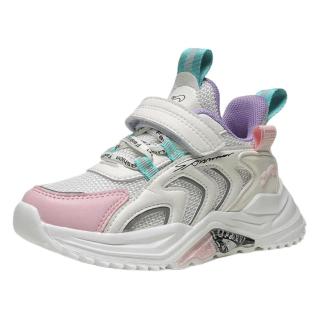 贵人鸟g2106d儿童休闲运动鞋粉白31码