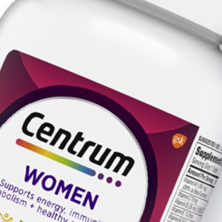 Centrum 善存 女士多维片 120粒*2瓶