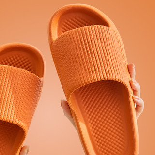 YUZHAOLIN 俞兆林 女士浴室拖鞋 橙色 38-39