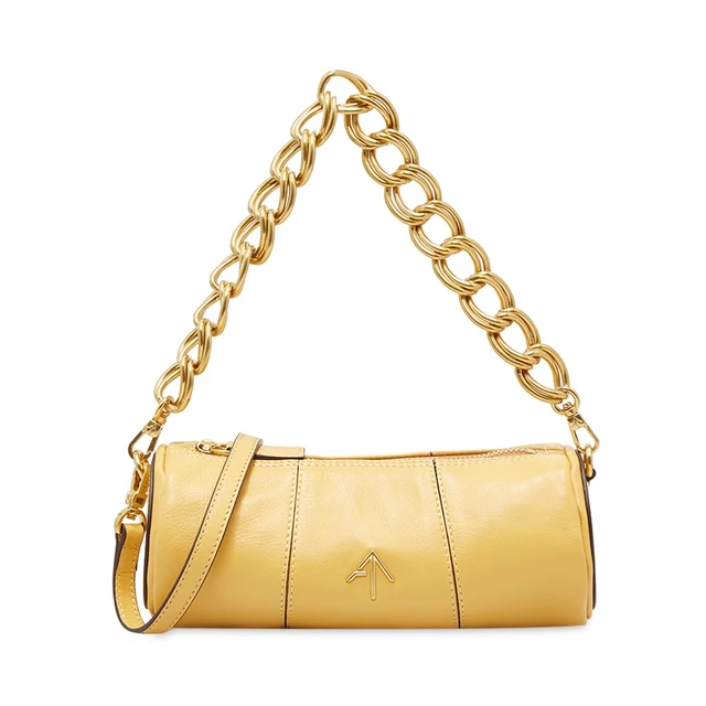 MANU Atelier MINI CYLINDER系列 女士牛皮单肩包