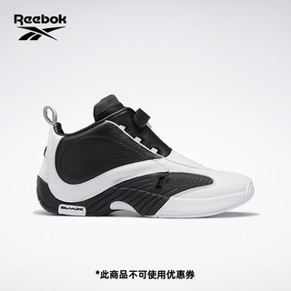 Reebok锐步官方男女鞋ANSWER IV FY9691艾弗森图案中帮篮球鞋