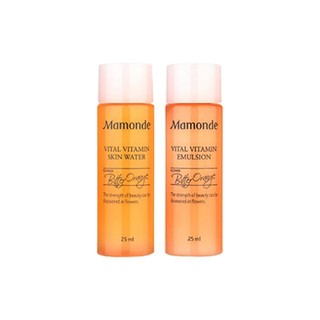 Mamonde 梦妆 苦橙维他命生机鲜活护肤套装 (水25ml+乳25ml)