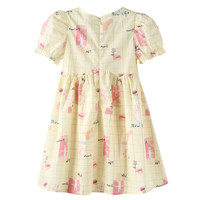 Annil 安奈儿 女童短袖连衣裙