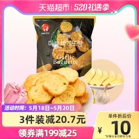 高邦喜 进口韩国高邦喜咸味网红零食法棍切片面包片干饼干蒜香黄油味80g