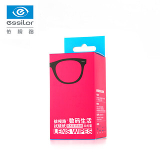 essilor 依视路 专业光学拭镜纸 30片