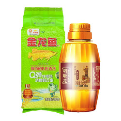 金龙鱼 胡姬花 花生油158ml+金龙鱼东北大米500g