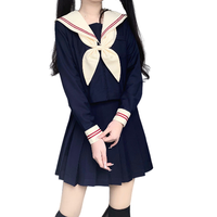 喵鹿森屿 JK制服 女士水手服 3件套 M