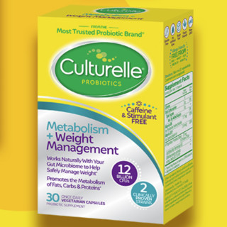 Culturelle 康萃乐 身材管理益生菌胶囊 30粒