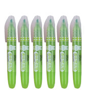 M&G 晨光 元气米菲系列 FHM21003 单头荧光笔 绿色 12支装