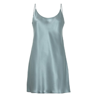 LA PERLA SILK系列 女士真丝吊带睡裙 CFI0020291 浅绿色 XL