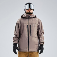 QIAODAN 乔丹 专业冰雪运动滑雪服防风防水保暖宽松棉风衣外套上衣梭织男士棉服