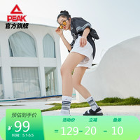 匹克（PEAK）凉鞋女夏季时尚潮流轻便舒适透气沙滩鞋 DL120022 DL120022 大白/黑色 35 黑色 36