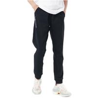 LI-NING 李宁 男子运动长裤 AKLQ875-1 标准黑 XXXL