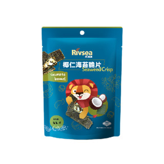 Rivsea 禾泱泱 非油炸椰仁海苔脆片 22g