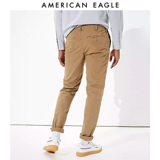 AEO春秋季弹力修身长裤男休闲裤潮流American Eagle 1120_4425 38/32 棕色281