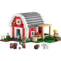 乐高LEGO 我的世界系列 21187 红色谷仓 The Red Barn