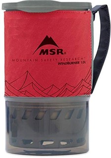 MSR 风力燃烧器 36219 登山 户外 个人炉灶 红色