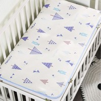 boxbaby 夏季婴儿冰丝凉席新生儿宝宝婴儿床凉席+凉枕 120*60cm】