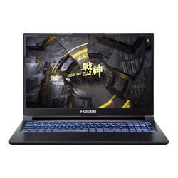 Hasee 神舟 战神Z7-DA7NP 15.6英寸游戏本（i7-12700H、16GB、512GB SSD、RTX3050）