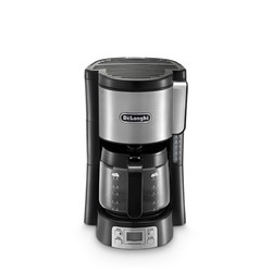 De'Longhi 德龙 DeLonghi) 滴滤式咖啡机 ICM15250前置式咖啡粉容器入水口设计，可调节咖啡口味，清晰的操作界面