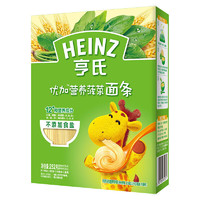 Heinz 亨氏 婴儿面条宝宝辅食儿童优加营养面条 、 菠菜面条252g