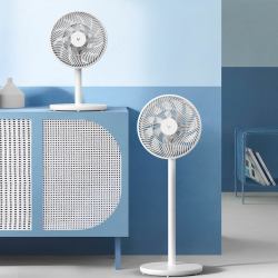 viomi云米双层扇叶云米电风扇台立两用落地扇5标配白色