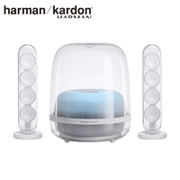 哈曼卡顿 SoundSticks 4 无线水晶4 全新一代桌面蓝牙音箱 电视电脑音响