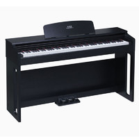 美得理 DP50S电钢琴88键重锤考级初学专业家用儿童电子钢琴 DP50S黑色