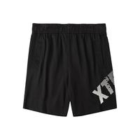 XTEP 特步 679225619171 男童五分裤 白色 150cm