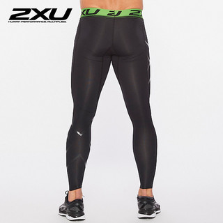 2XU 恢复系列压缩长裤 紧身裤男运动裤健身裤跑步高压力加速恢复