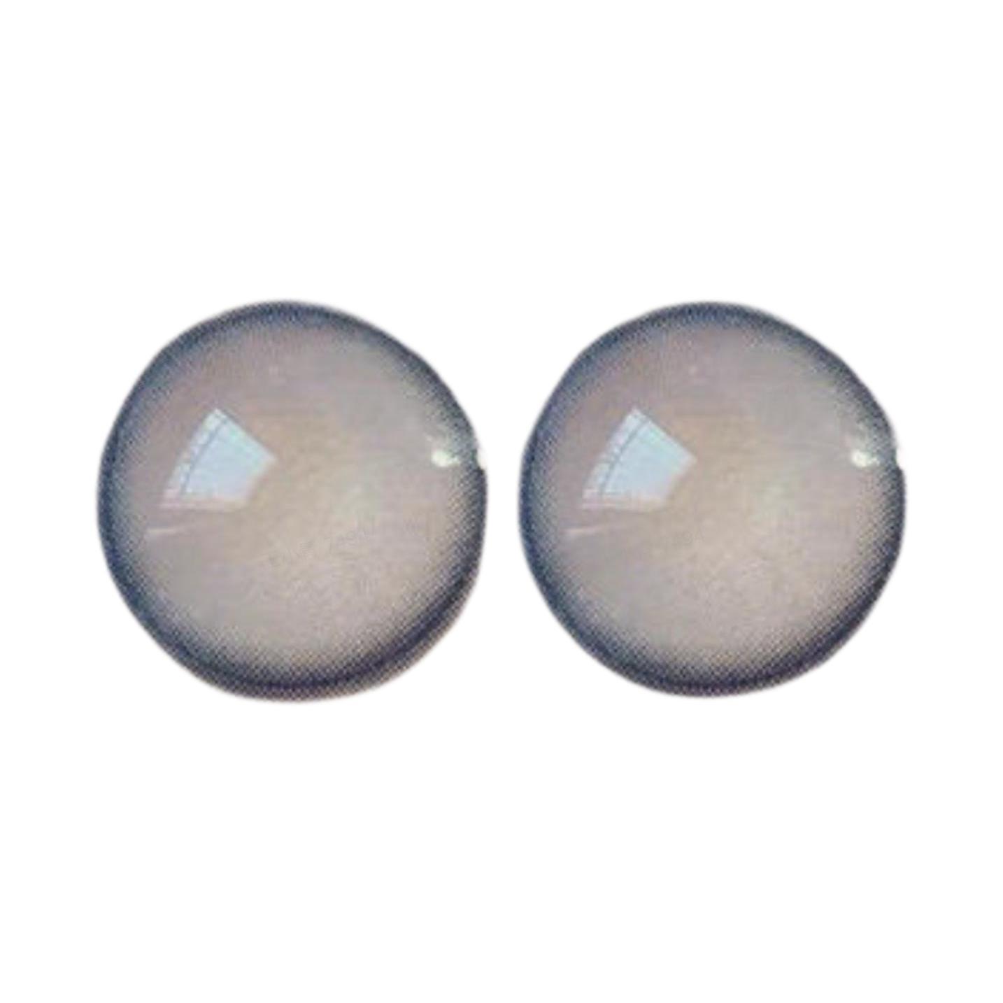 honey party 年抛软性亲水接触镜 #莉莉蓝灰