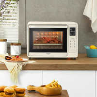 Panasonic 松下 DT300家用智能电烤箱烘焙小型多功能电子温控全自动按键30L