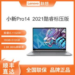 Lenovo 联想 笔记本电脑小新Pro14 英特尔Evo平台14英寸全面屏性能轻薄本