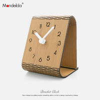 Mandelda 时尚家用座钟客厅卧室桌面摆件摆钟现代简约钟表时钟静音
