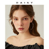 Daisy dream 韩国耳圈大圆圈耳环女2022年新款潮气质圈圈款圆环形欧美夸张耳饰