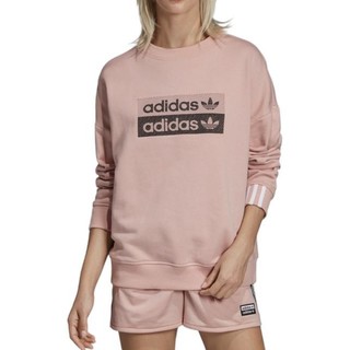 adidas ORIGINALS Sweatshirt 女子运动卫衣 EC0746 粉色 36