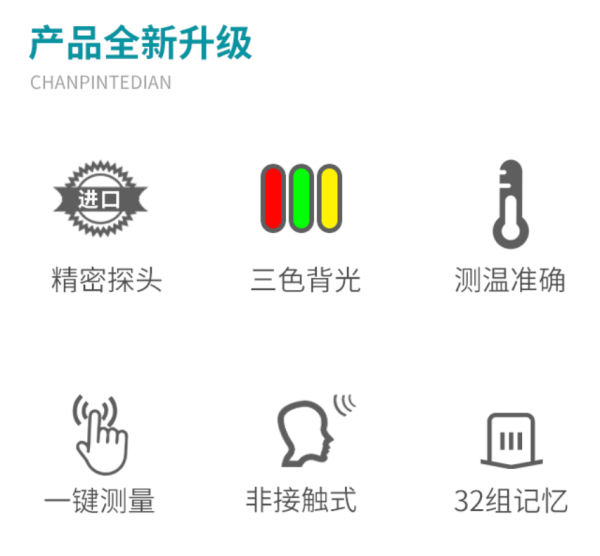 电子体温计 先德gp 300 医用红外额温枪多少钱 什么值得买