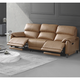 PLUS会员：京东京造 科技布电动沙发 小三人位 2.15m 橙色
