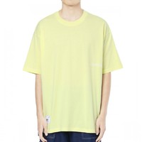 :CHOCOOLATE 男士圆领短袖T恤 B1XTEC1052XSG 黄色 XL