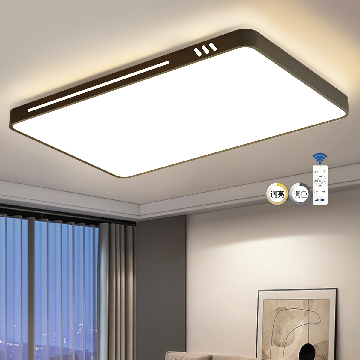 nvclighting雷士照明whxd100wf03led水晶吸顶灯