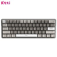 KZZI 珂芝 K61 三模机械键盘 61键 TTC快银轴