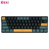 KZZI 珂芝  K61 三模机械键盘 61键 TTC静音红轴