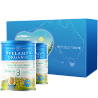 BELLAMY'S 贝拉米 经典系列 有机幼儿奶粉 澳版 3段 900g*2罐 礼盒装