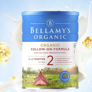 BELLAMY'S 贝拉米 经典系列 有机较大婴儿奶粉 澳版 2段 300g