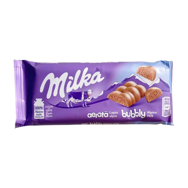 Milka 妙卡 气泡牛奶巧克力 90g
