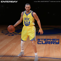 ENTERBAY NBA系列 1/6 2022年FMVP 斯蒂芬. 库里 蜡像级人偶