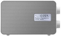 Panasonic 松下 RF-D30BTEG-W(DAB+,FM 电源和电池供电,防溅保护,AUX,闹钟功能,厨房计时器)白色